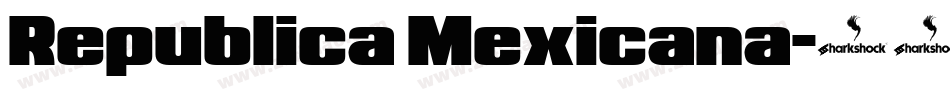 Republica Mexicana字体转换